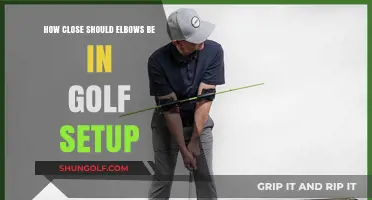 Perfect Golf Setup: Optimal Elbow Position for Precision and Power