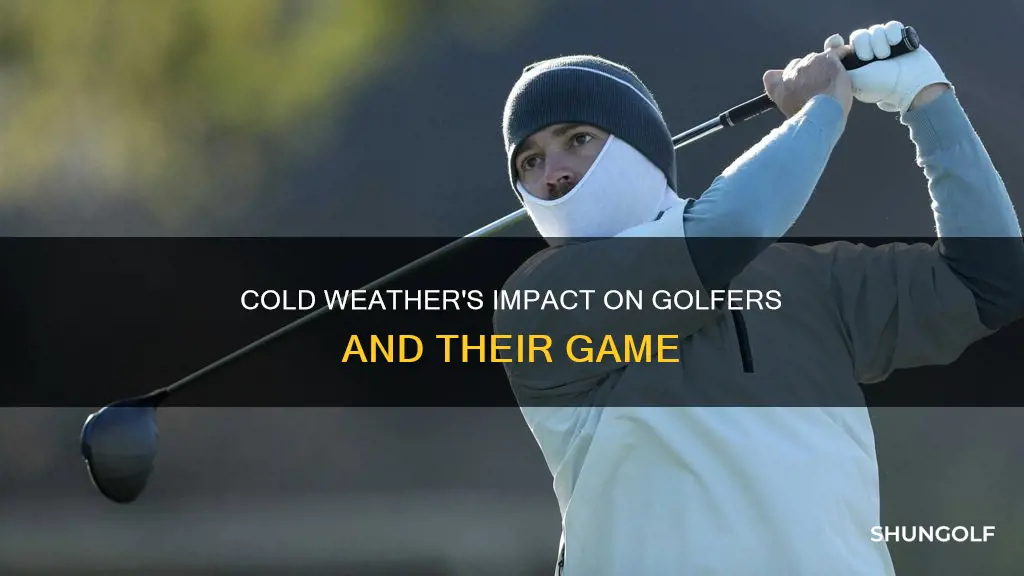 how cold effects golf