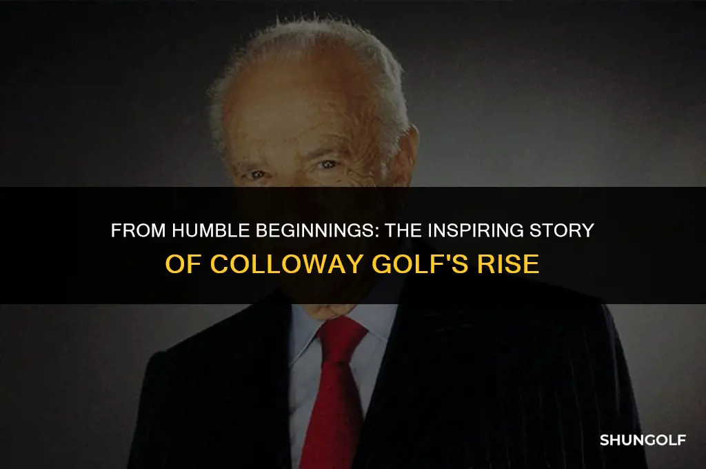 how colloway golf got started