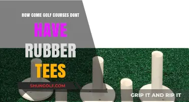 Why Golf Courses Avoid Rubber Tees: Uncovering the Surprising Reasons