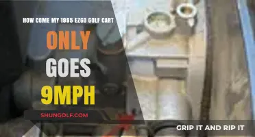 Troubleshooting Slow Speed: Why Your 1995 EZGO Golf Cart Crawls at 9mph