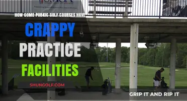 Why Public Golf Courses Often Lack Quality Practice Facilities