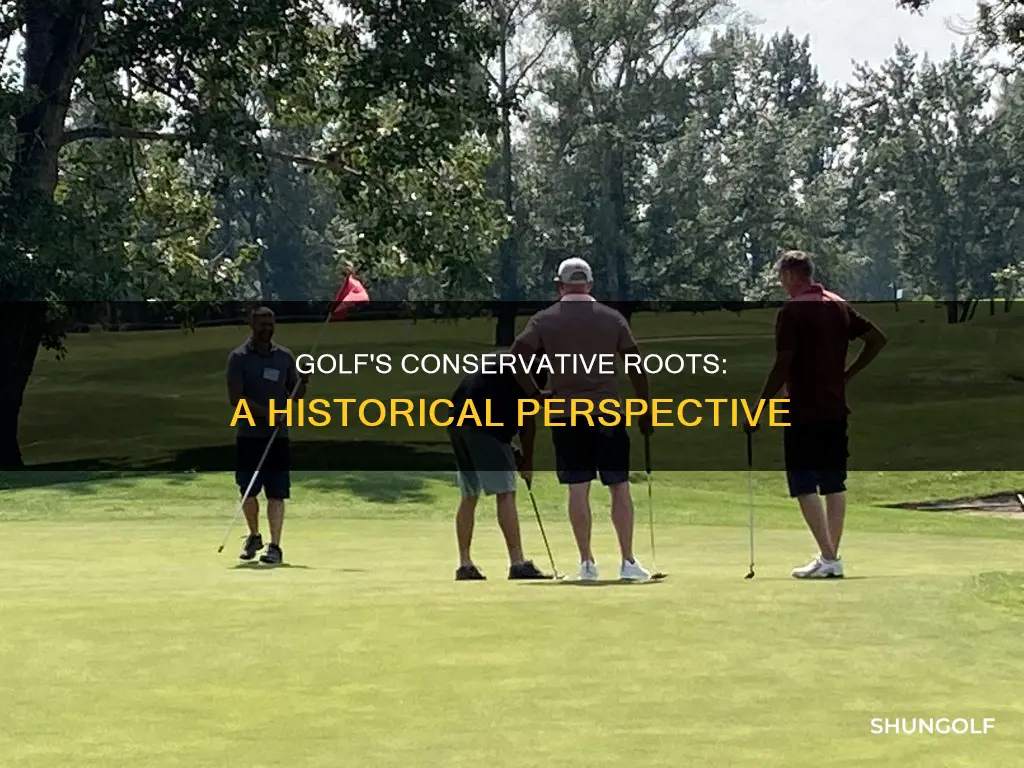 how conservative is golf