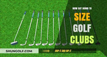 Master Your Swing: A Guide to Cutting Golf Clubs to Size