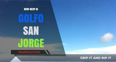 Exploring Golfo San Jorge's Depths: How Far Down Does It Go?