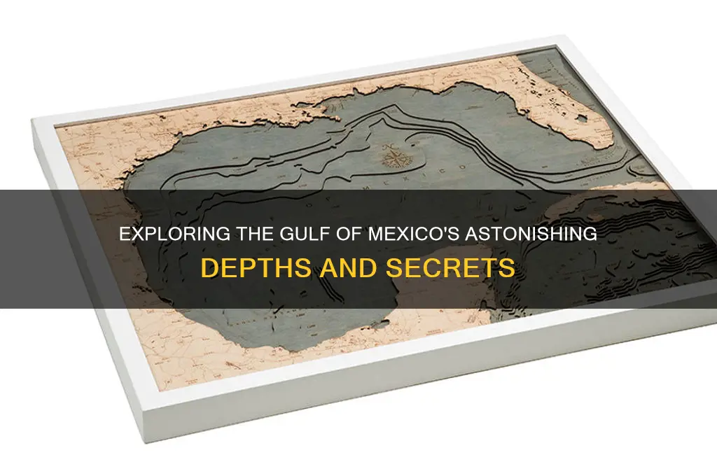 how deep is the golf of mexico