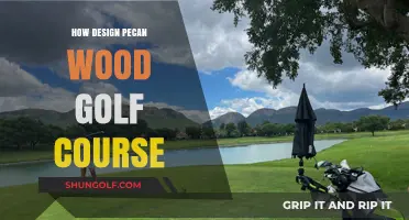 Crafting Elegance: Designing a Stunning Pecan Wood Golf Course