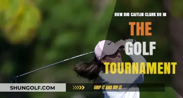 Caitlin Clark's Impressive Performance at the Golf Tournament