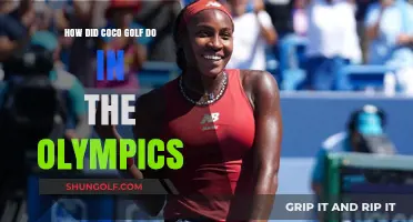 Coco Golf's Olympic Performance: Highlights, Results, and Key Moments