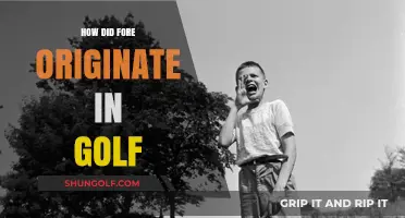 The Origin of Fore in Golf