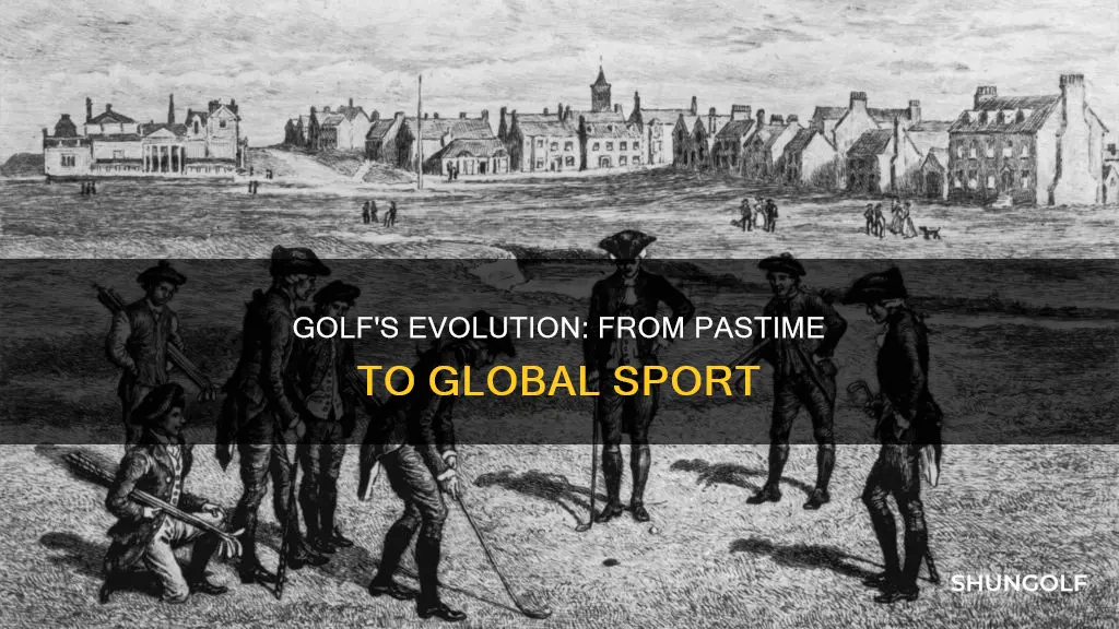 how did golf become a sport