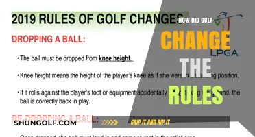 Golf's Evolution: Rule Changes Over Time