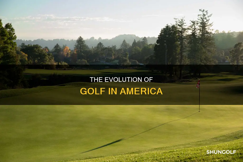 how did golf come to america