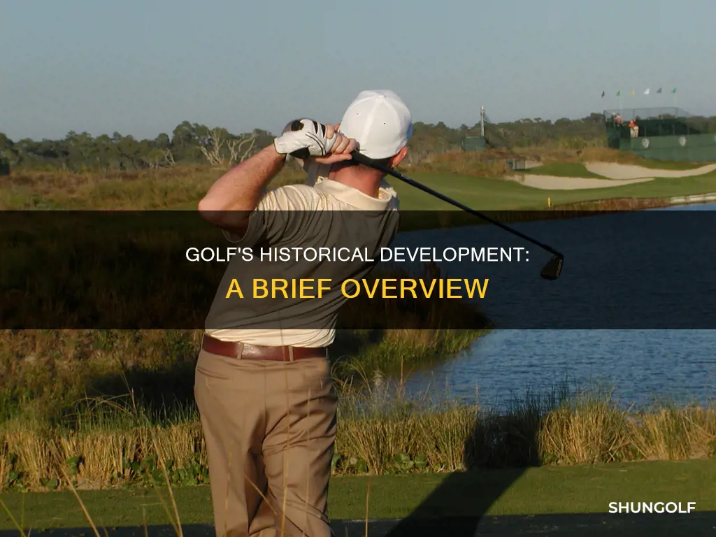 how did golf develop