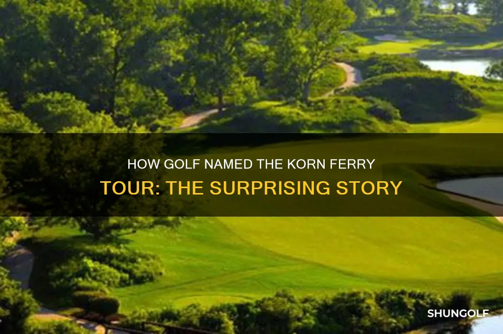 how did golf name the korn f