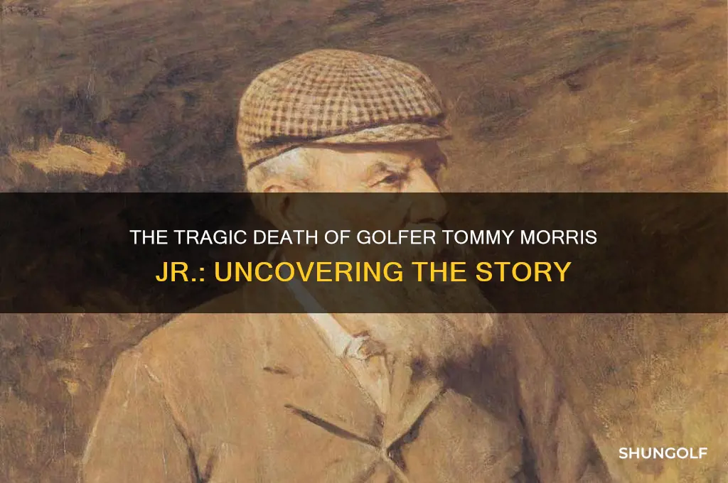 how did golfer tommy morris jr die