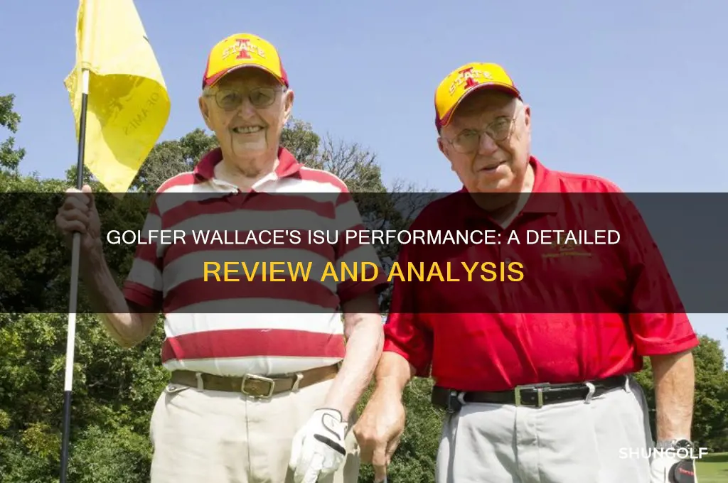 how did golfer wallace from isu fare