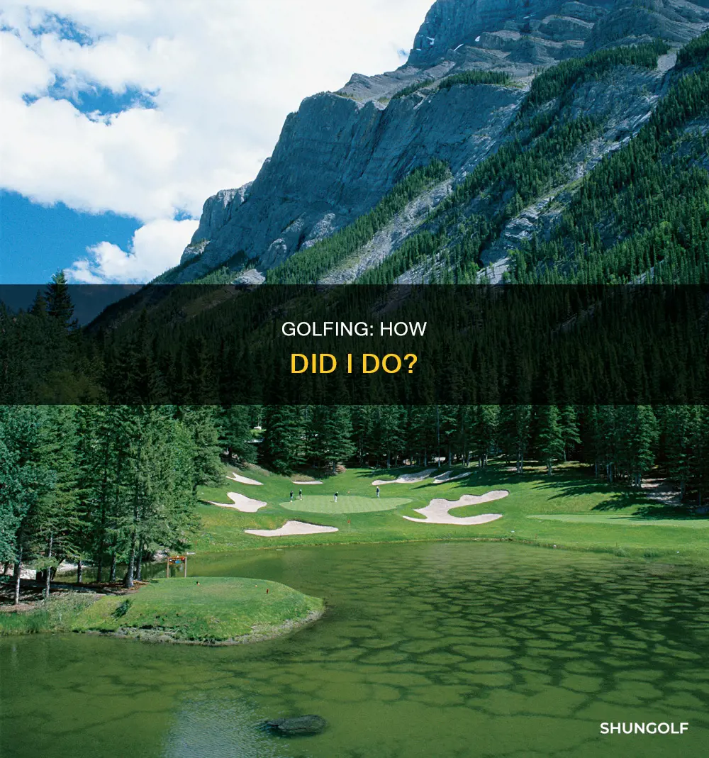 how did i do com golf