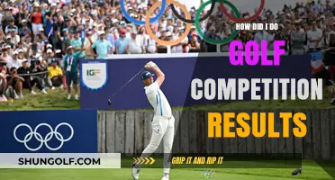 My Golf Competition Journey: Results, Reflections, and Lessons Learned