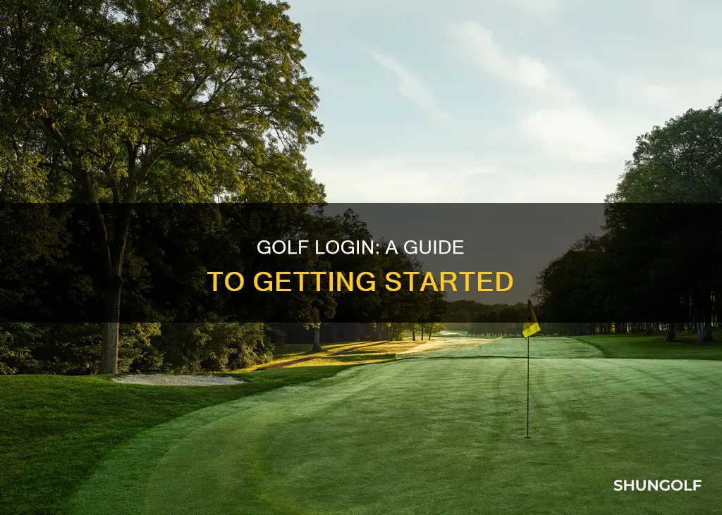 how did i do golf login