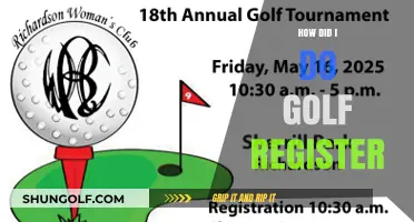 Golf Registration: A Step-by-Step Guide
