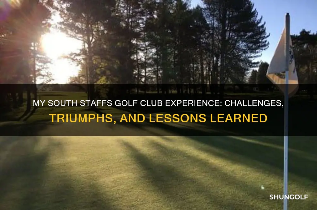 how did i do south staffs golf club