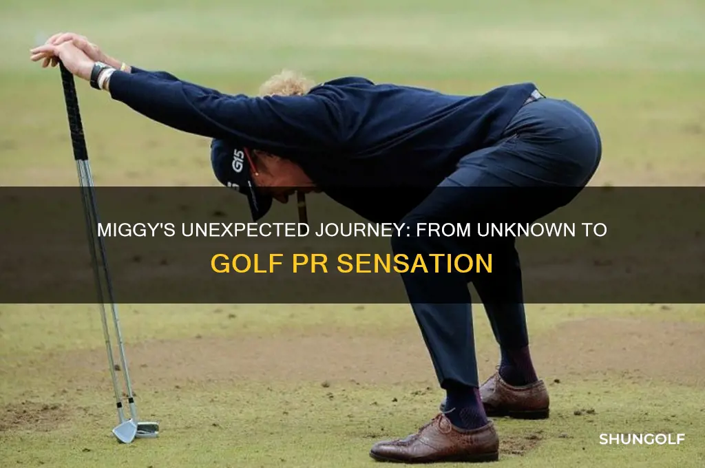 how did miggy end up with golf pr