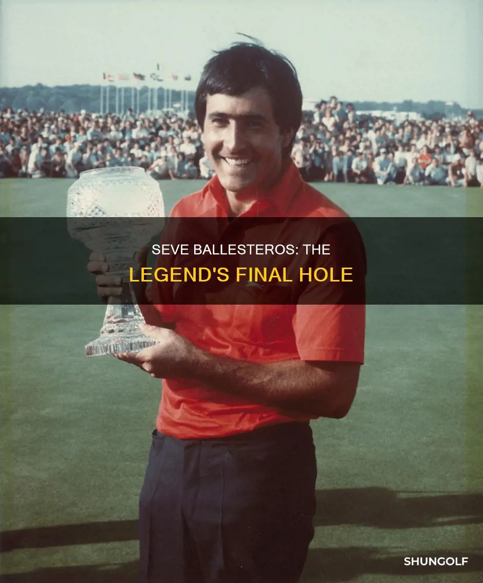 how did seve the golfer died