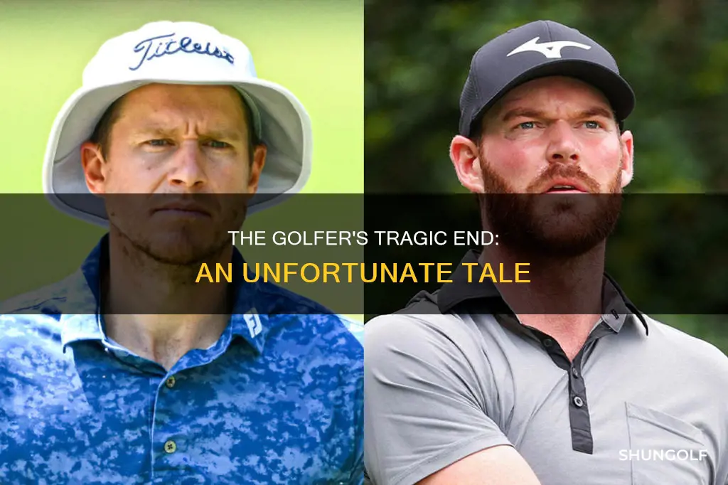 how did the golfer die