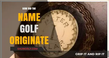 The Origin of the Name Golf: Unraveling the Mystery