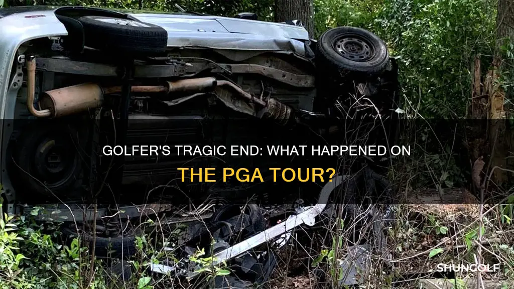 how did the pga golfer died