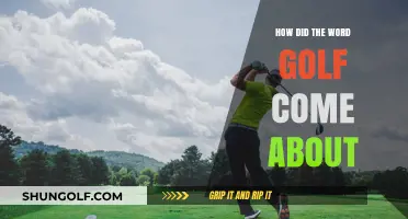 Unraveling the Origins: How the Word 'Golf' Came to Be