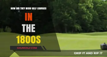 Sheep to Scythe: 1800s Golf Course Mowing Techniques Unveiled