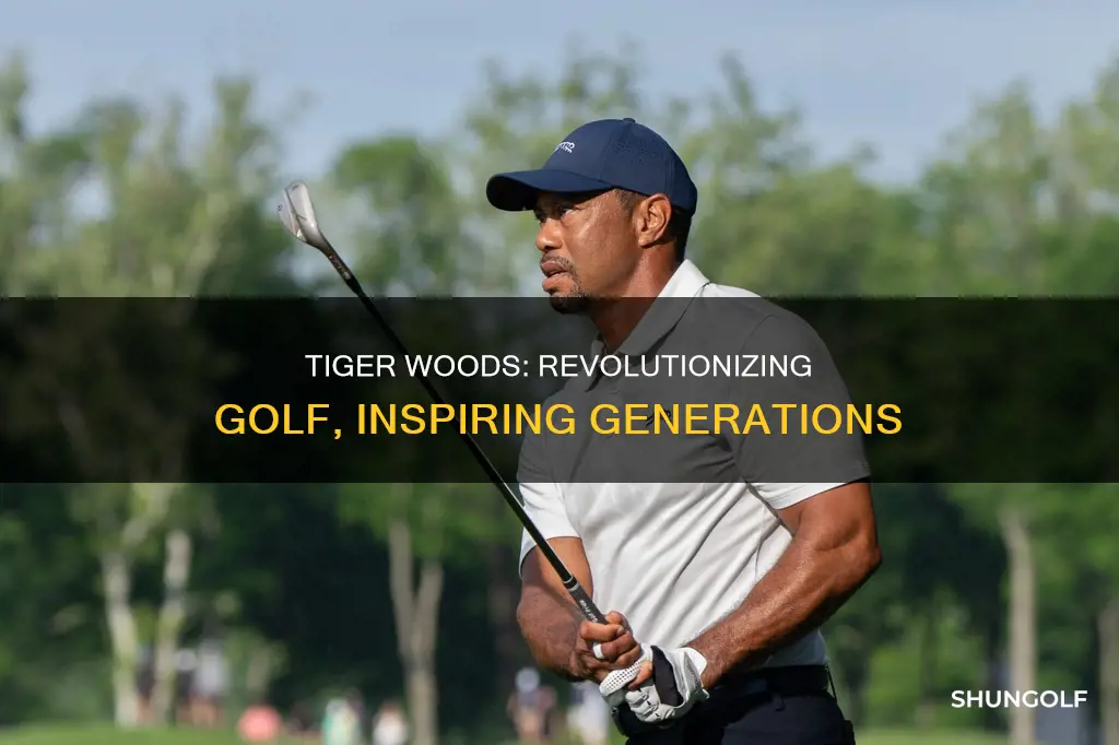 how did tiger woods influence golf