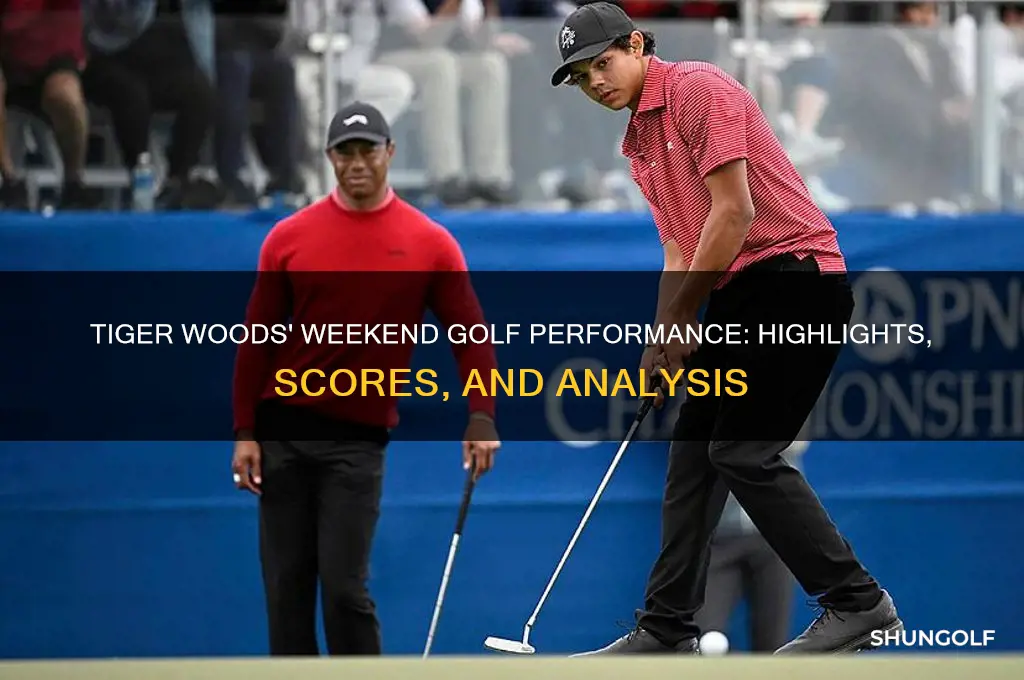 how did tigervwood do at golf this weekend