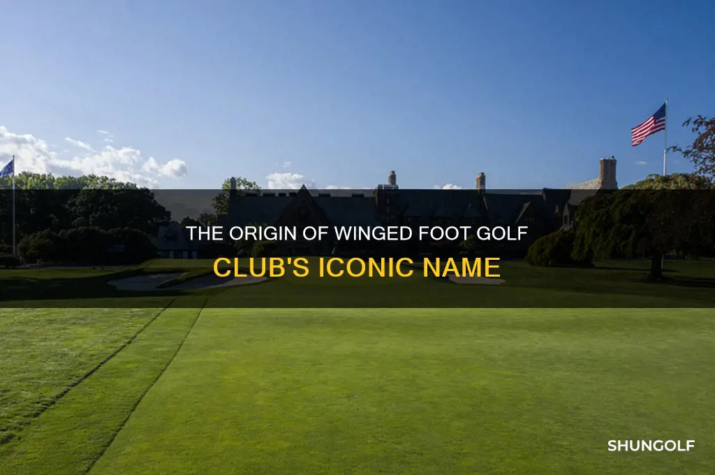 how did winged foot golf club get its name
