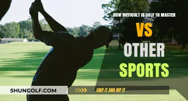 Golf Mastery Challenge: Comparing Difficulty Levels Across Popular Sports