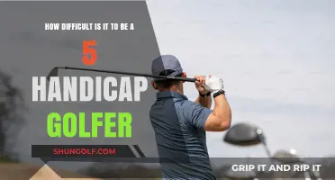 Mastering the Fairways: The Challenge of Achieving a 5 Handicap in Golf