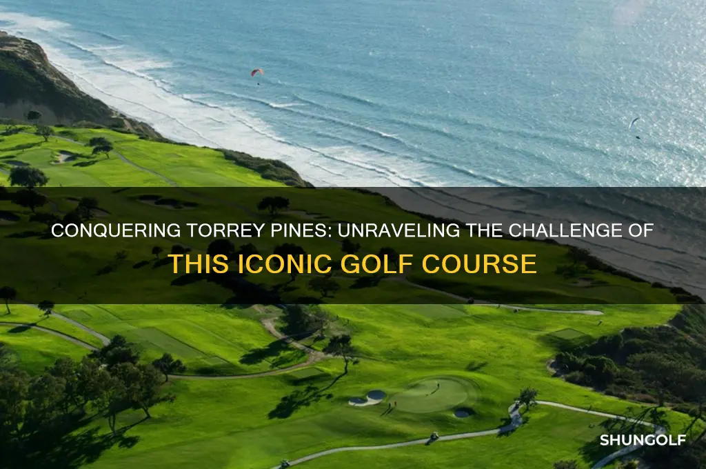 how difficult is torrey pines golf course