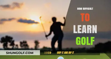 Golf: An Easy Game to Learn, Difficult to Master