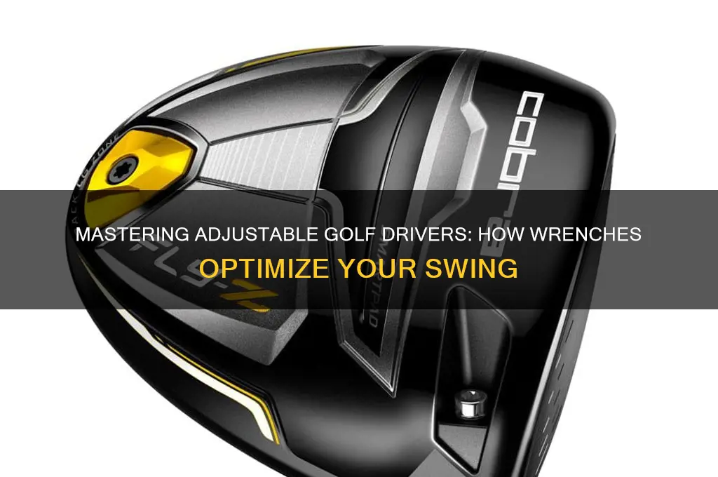 how do adjustable golf drivers work wrench