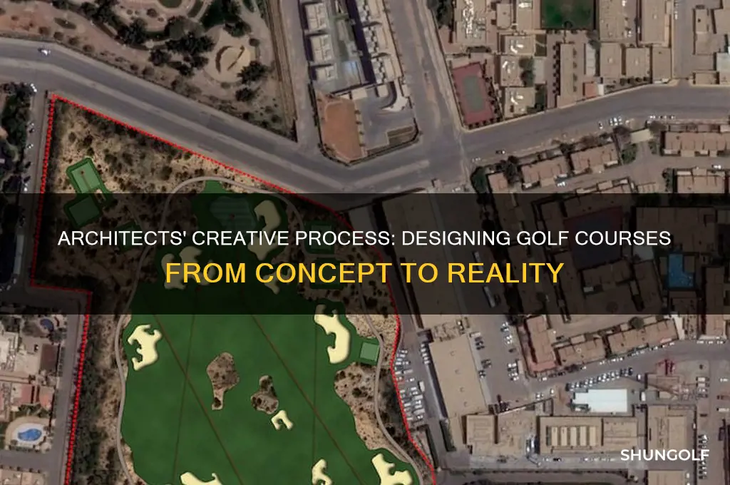how do architects degsin golf courses