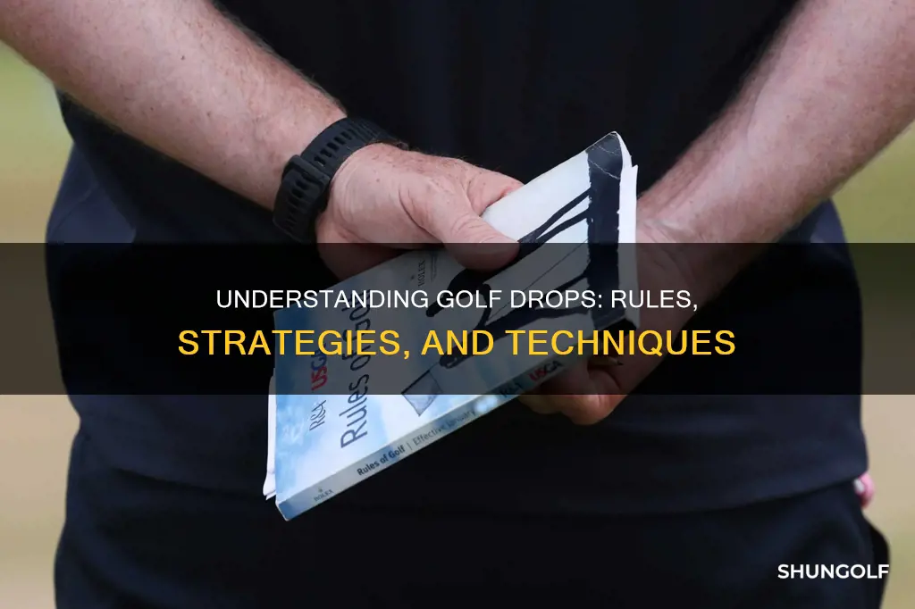 how do drops work in golf