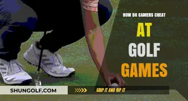 Unfair Play: How Gamers Cheat in Golf Video Games
