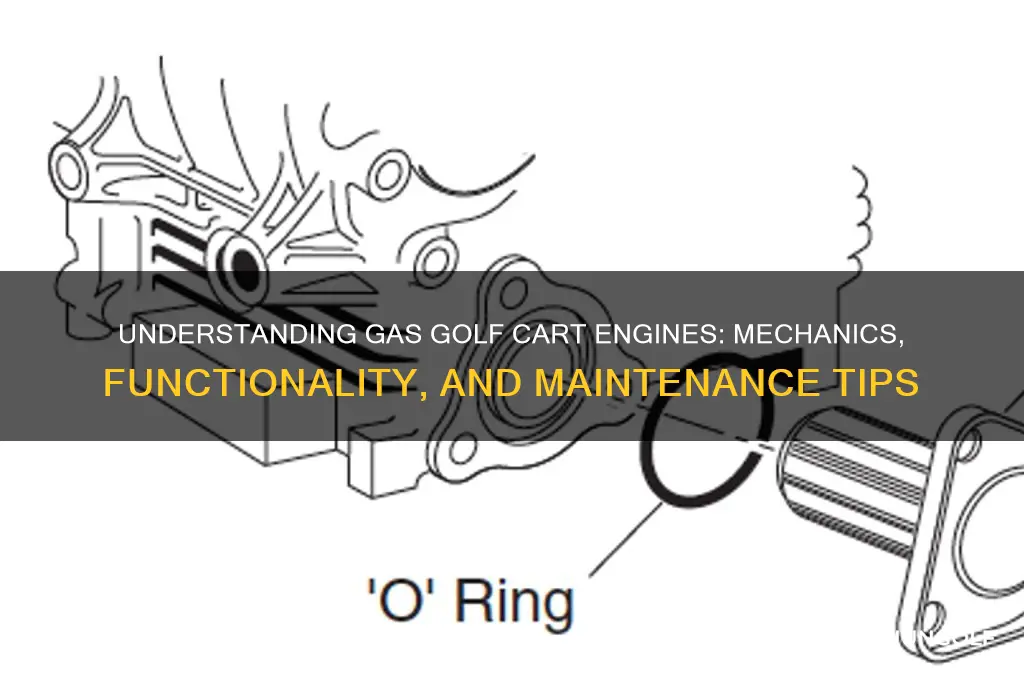 how do gas golf cart engines work
