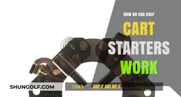 Understanding Gas Golf Cart Starters: Functionality and Operation Explained
