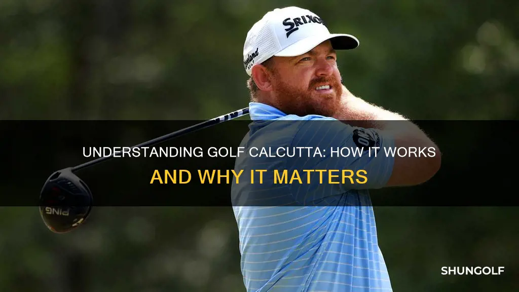 how do golf calcutta work