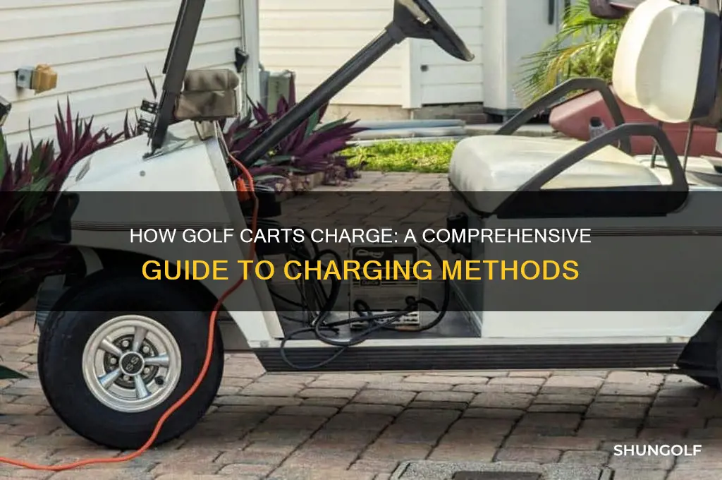 how do golf carts charge