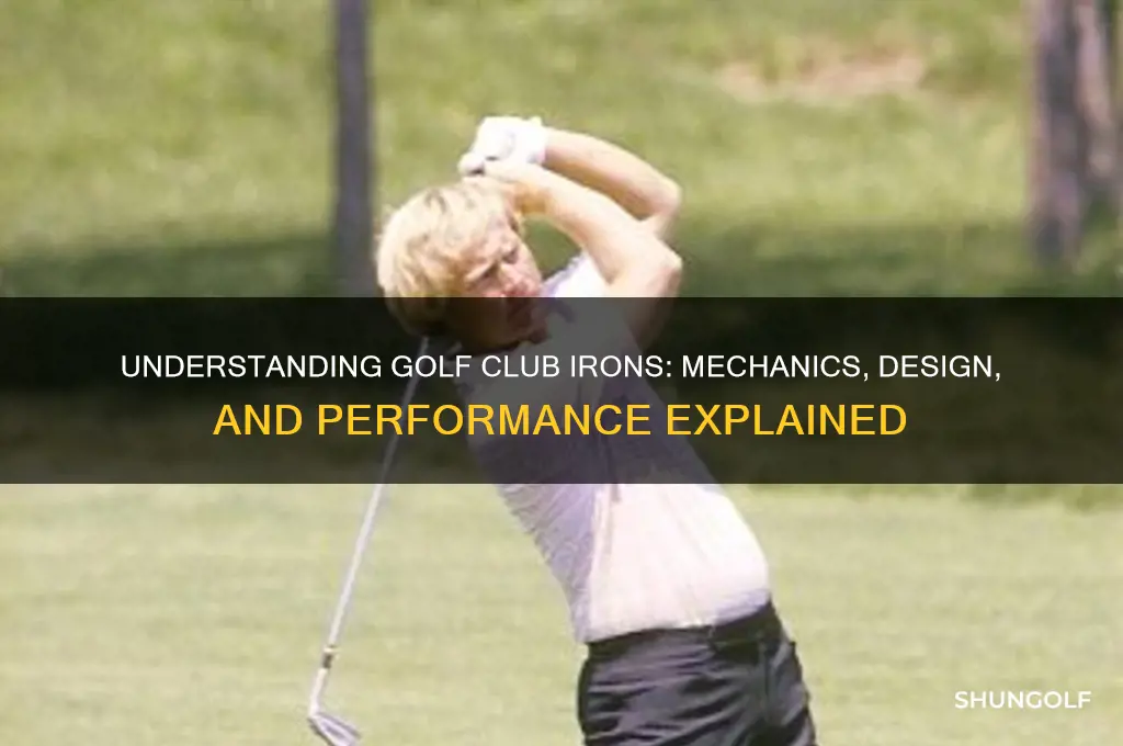 how do golf club irons work