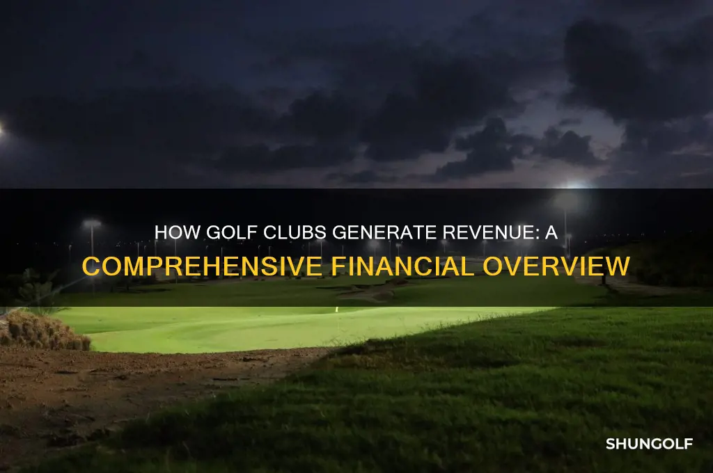 how do golf clubs make money